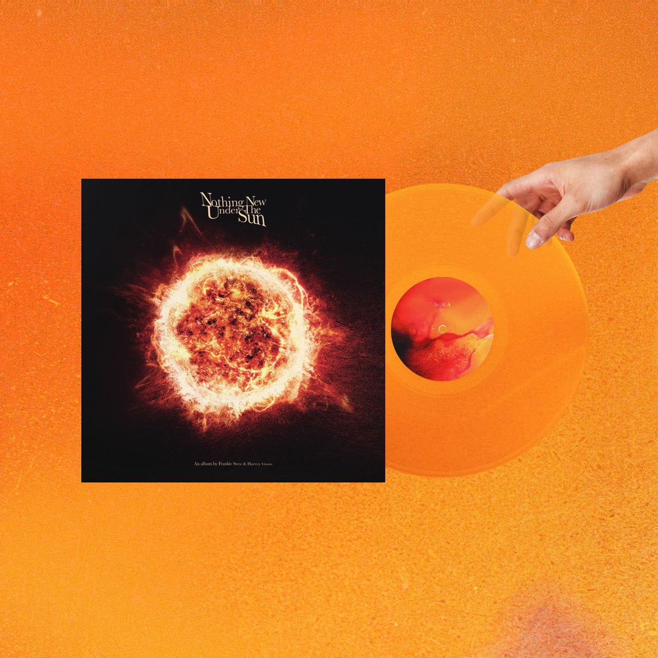 Nothing New Under The Sun - Transparent Orange LP - SIGNED